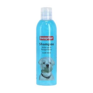 Beaphar White Coats Hvit Pels Aloe vera  Shampoo For Dog 250ml