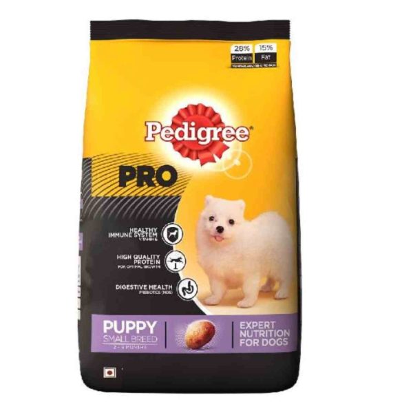 Pedigree Pro Dry Food For Puppy Small Bread (2-9 Months), 3Kg