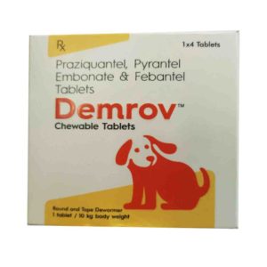 Demrov Chewable Tablets (1 x 4 )