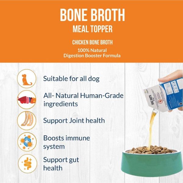 Goofy Tails Chicken Bone Broth for Dogs and Puppies Pack 100ML