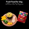 Waago Chicken and Pumpkin Delight Brown Rice Fresh Food for all Breed Dog 300gm x 5 pack