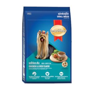 SmartHeart Adult Chicken & Liver Dry Dog Food for Small Breed 500gm