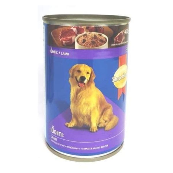 SmartHeart Lamb Canned Wet Food for Adult Dog 400gm