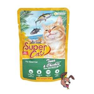 Super Cat Adult Tuna And Chicken Wet Food 85gm