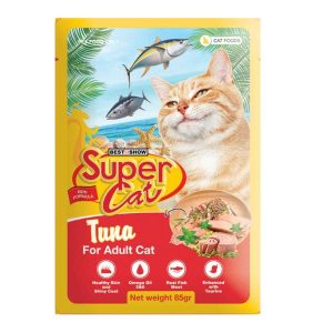 Super Cat Adult Tuna Wet Food 85gm