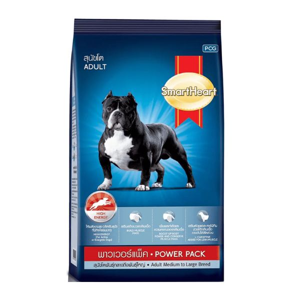 SmartHeart Power Pack Adult Medium to Large Breed Dry Food for Dog 20kg