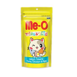 Me-O Kitten Tuna Chicken & Eggs Treats for Cat 50 gm