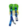 Bon Chien printed Collar and Leash For Dog Large