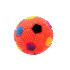 Bon Chien Light LED Squeaky Sound Chew Ball Toy for Dog