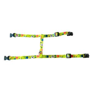 Bon Chien Printed body Harness For small Dogs, 0.75 Inch