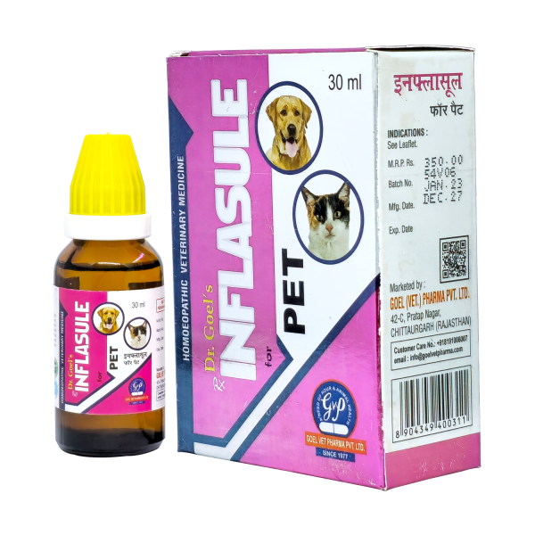 Dr.Goel’s INFLASULE  for pets 30ml