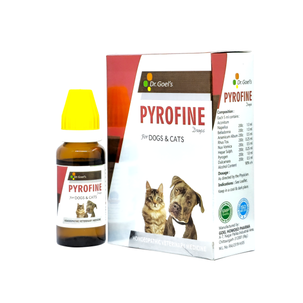 Dr.Goel’s PYROFINE Drops for pets 20ml