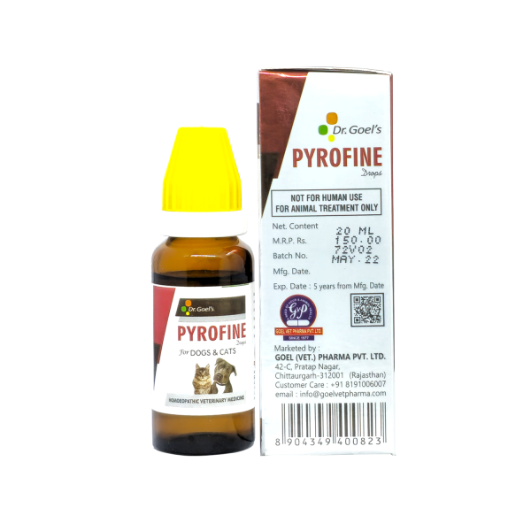 Dr.Goel’s PYROFINE Drops for pets 20ml