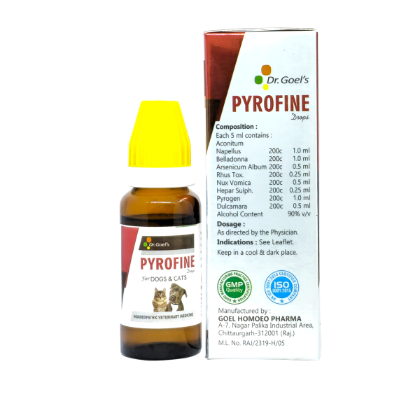 Dr.Goel’s PYROFINE Drops for pets 20ml