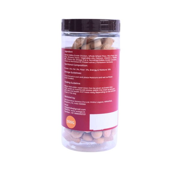 Waago Chicken flavour Biscuits For Large dog- 300gm