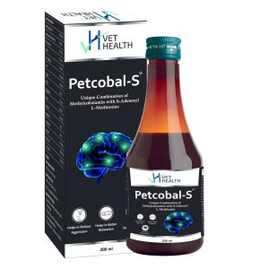 Vet Health Petcobal-S Nervous Wellness Syrup Supplement for Pets 200ml
